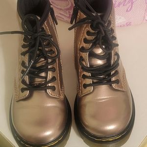 Dr. Martens Rose Gold Size 9 toddler